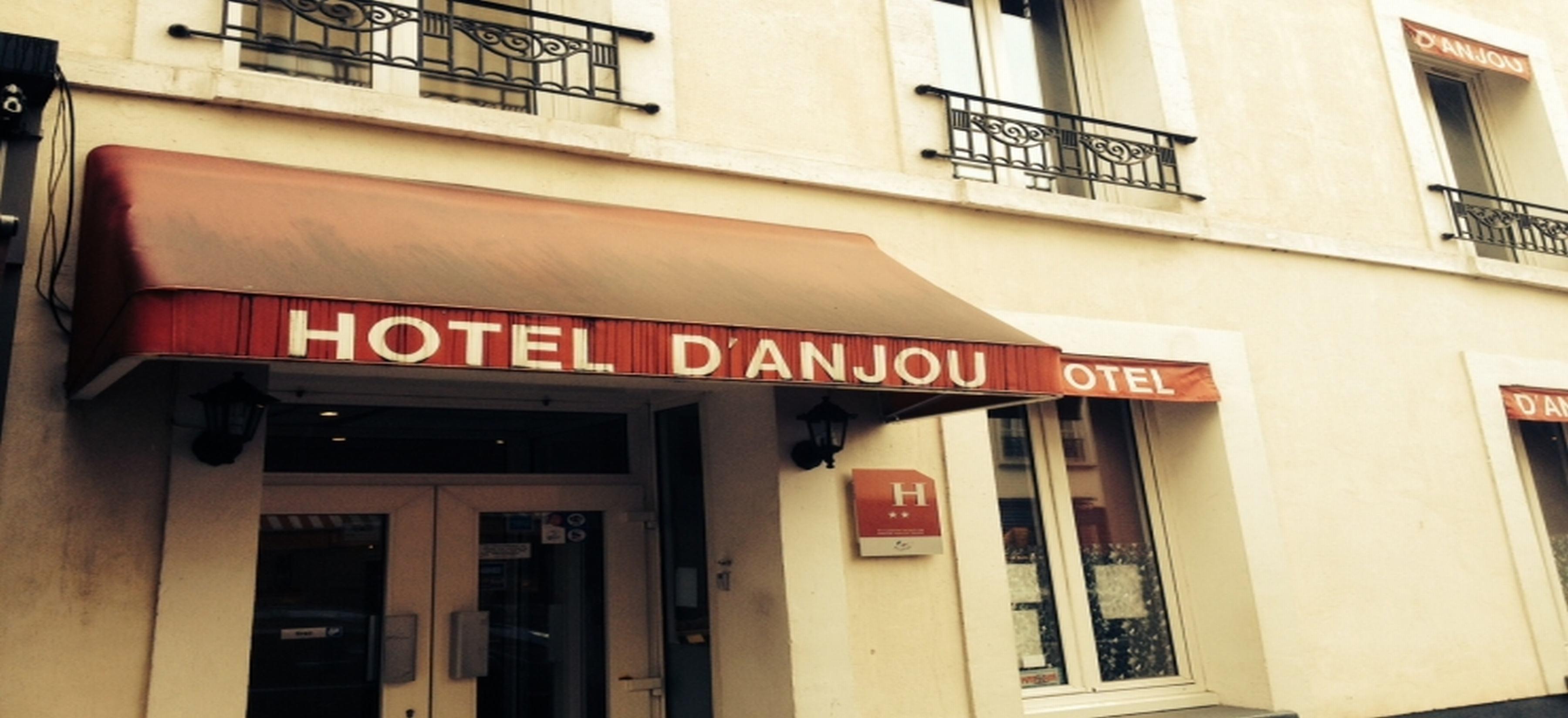 Hotel D'Anjou Levallois-Perret Exteriör bild