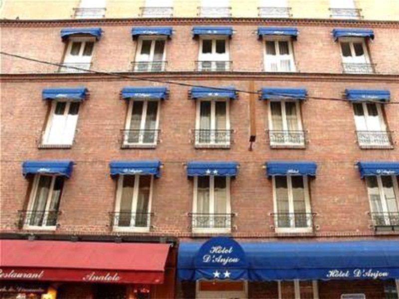 Hotel D'Anjou Levallois-Perret Exteriör bild