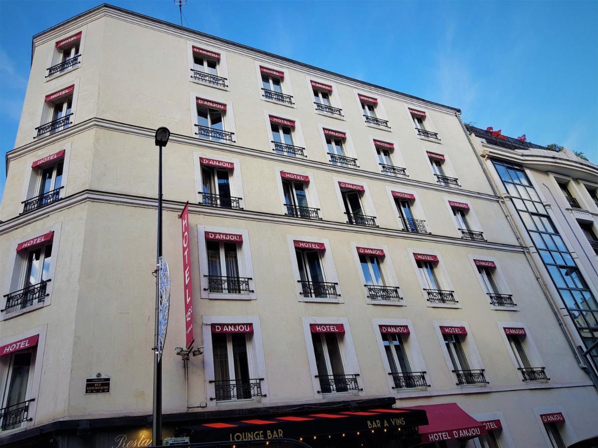 Hotel D'Anjou Levallois-Perret Exteriör bild